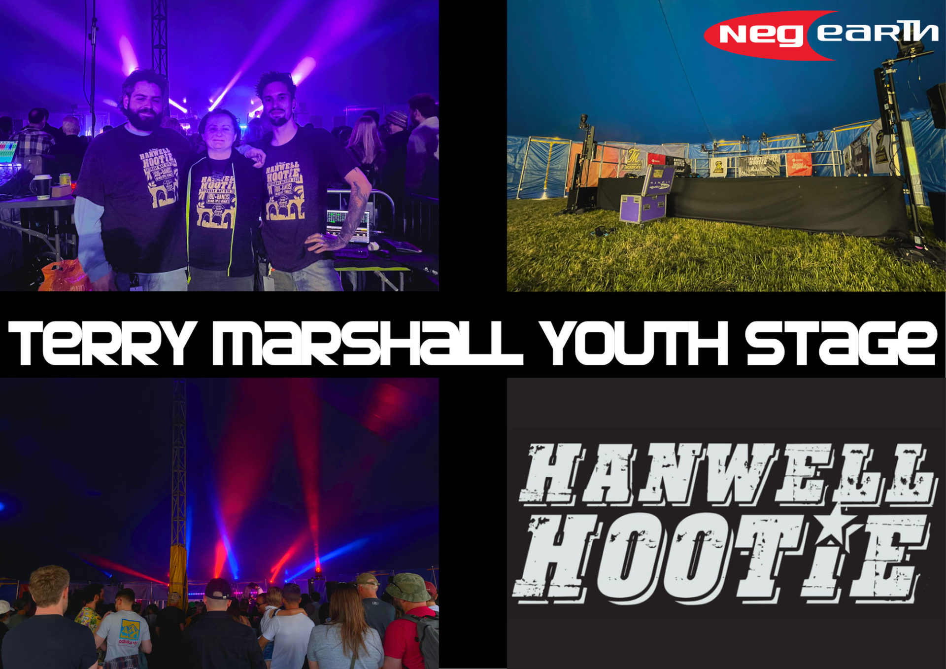Neg Earth Lights Up the Terry Marshall Youth Stage at Hanwell Hootie
