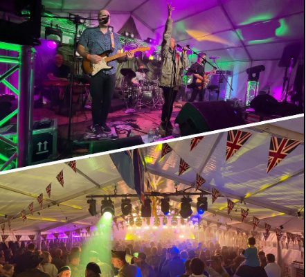 Lighting Up the Capel Military Show